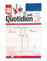 UNE de journal - CP-CM2 - Mme BAUDRILLARD